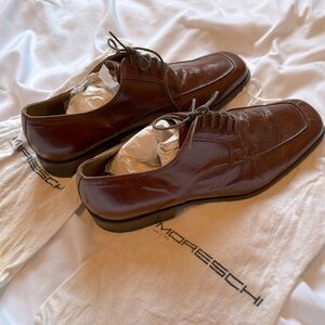 Men Moreschi Brown Shoes, size 9.5